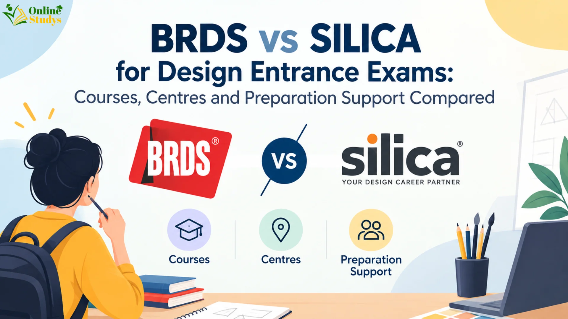 BRDS vs SILICA for Design Entrance Exams: Courses, Centres and Preparation Support Compared