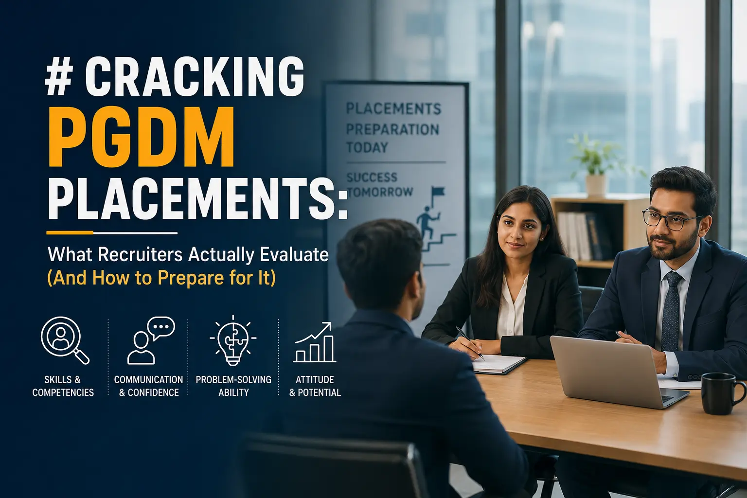 Cracking PGDM Placements: What Recruiters Actually Evaluate (And How to Prepare for It)