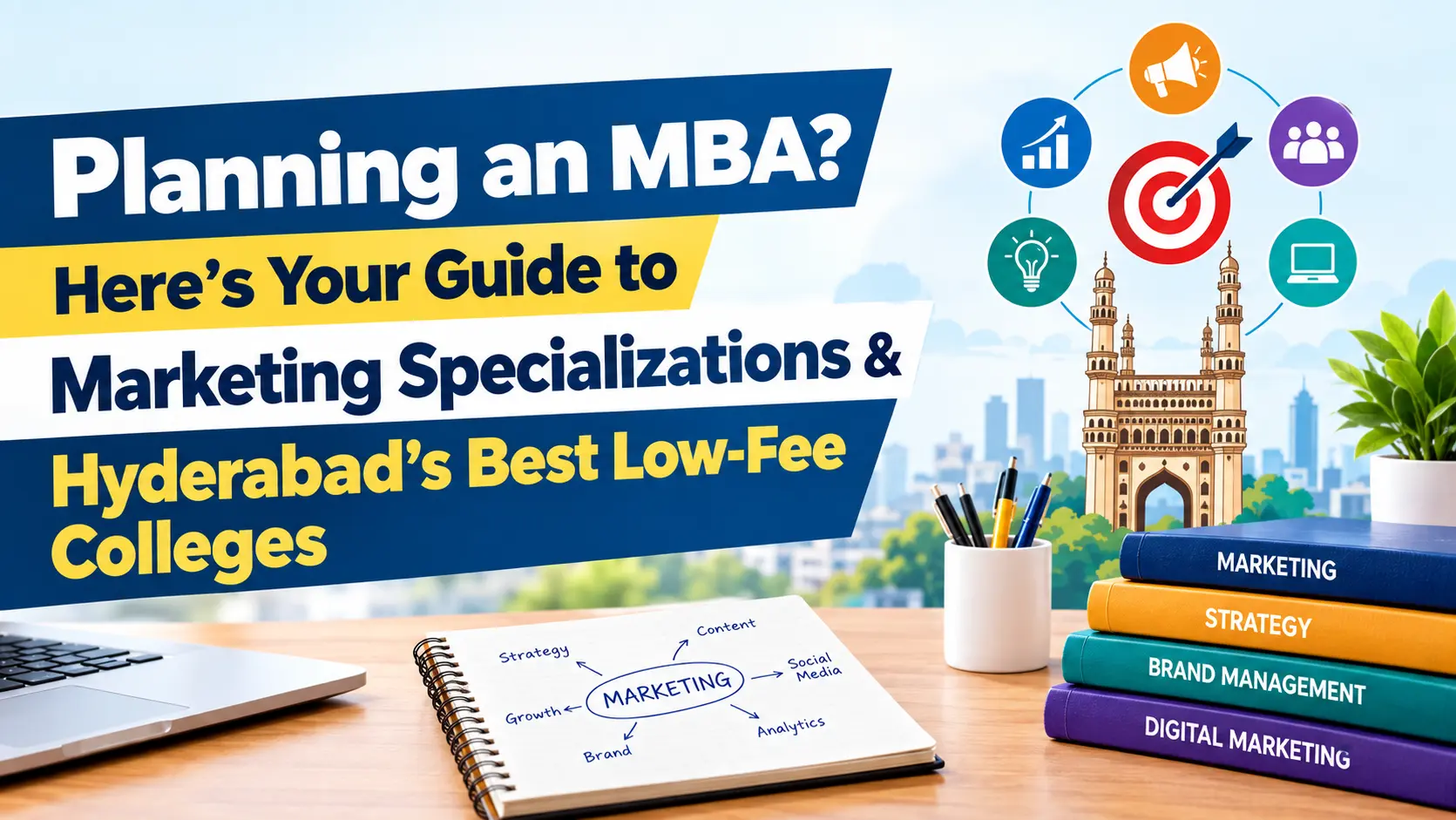 Planning an MBA? Here’s Your Guide to Marketing Specializations & Hyderabad’s Best Low-Fee Colleges