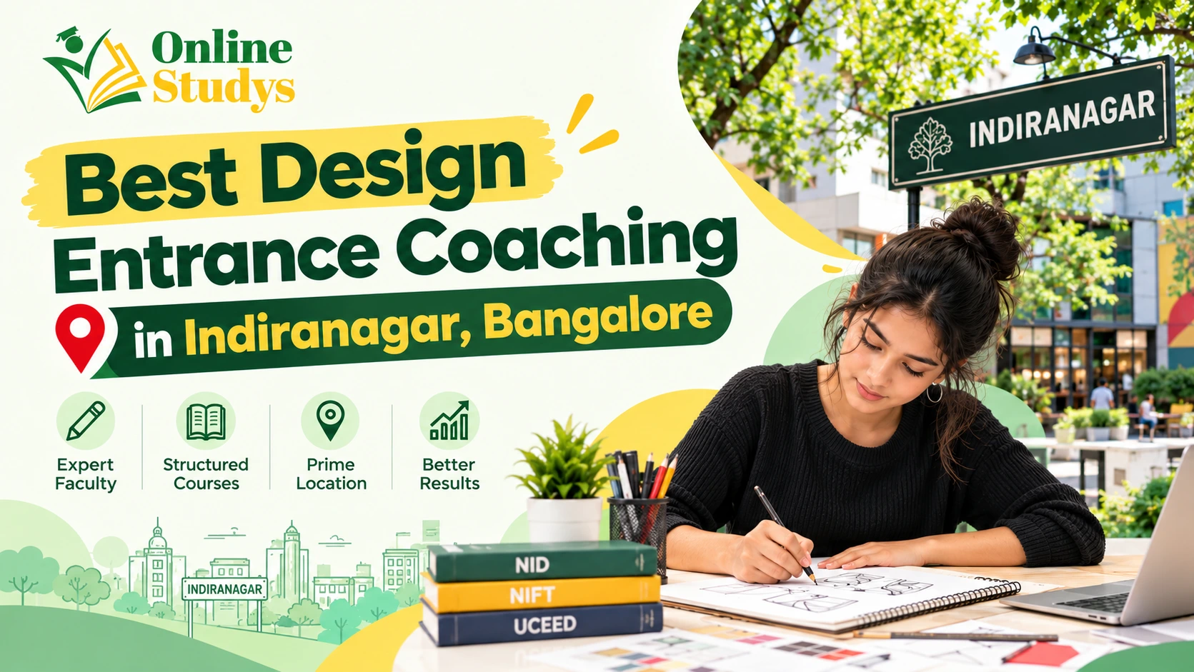 Best Design Entrance Coaching in Indiranagar, Bangalore